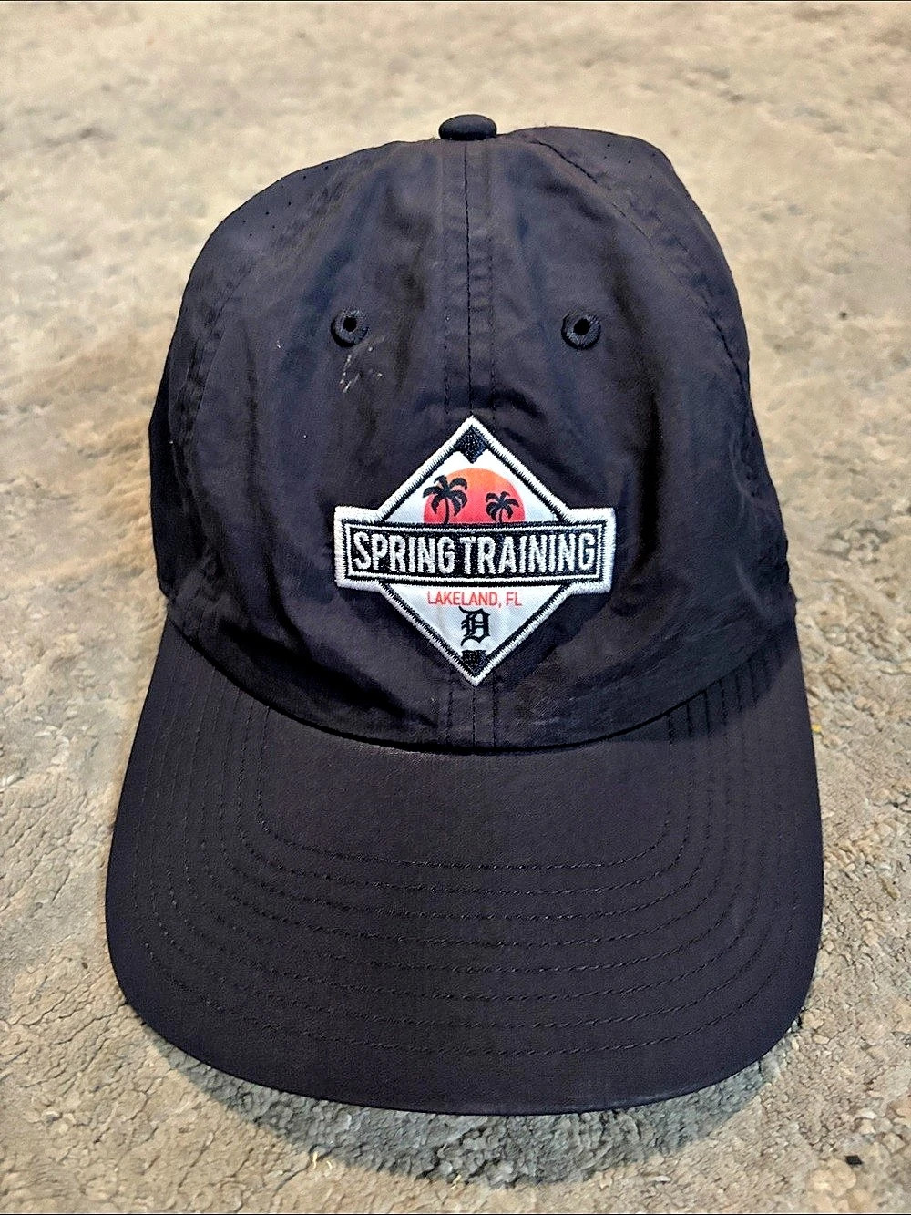 47 Detroit Tigers Spring Training Black Hat